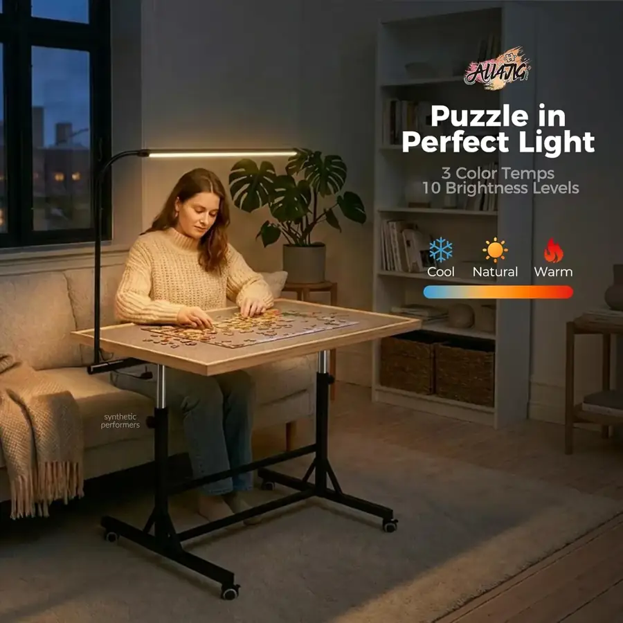 ALL4JIG LED Puzzle Tables supporting view 4
