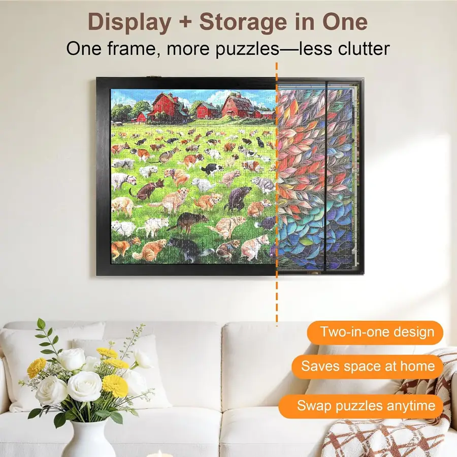 ALL4JIG Puzzle Picture Frames supporting view 3