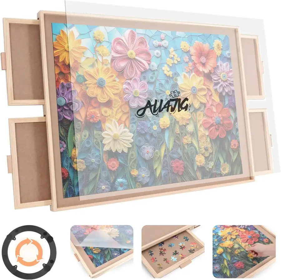 Rotating Puzzle Boards